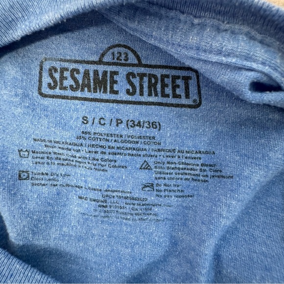 Sesame Street graphic retro look shirt, loose fit small (34/36) *w106 - Picture 5 of 8
